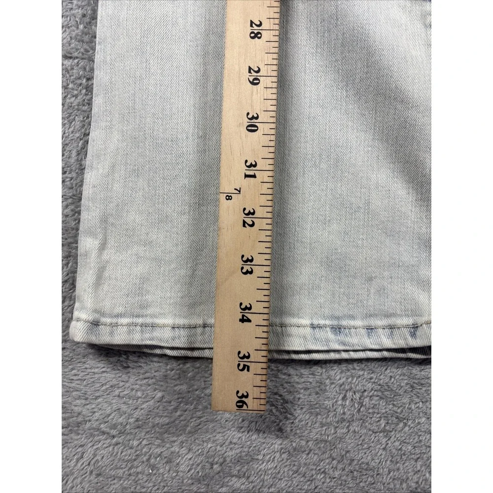GAP Denim Girls' 70's Flare Stretch Adjustable Waist Studded‎ Jeans Light 12 NWT